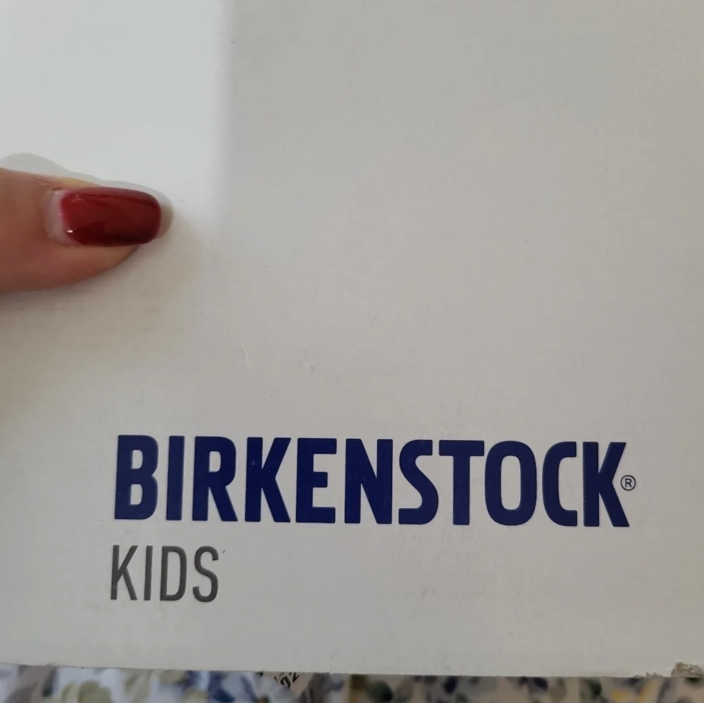 Birkenstock Kids Sandals - Yellow and Gray Khaki Size 34 NEW US 3-3.5